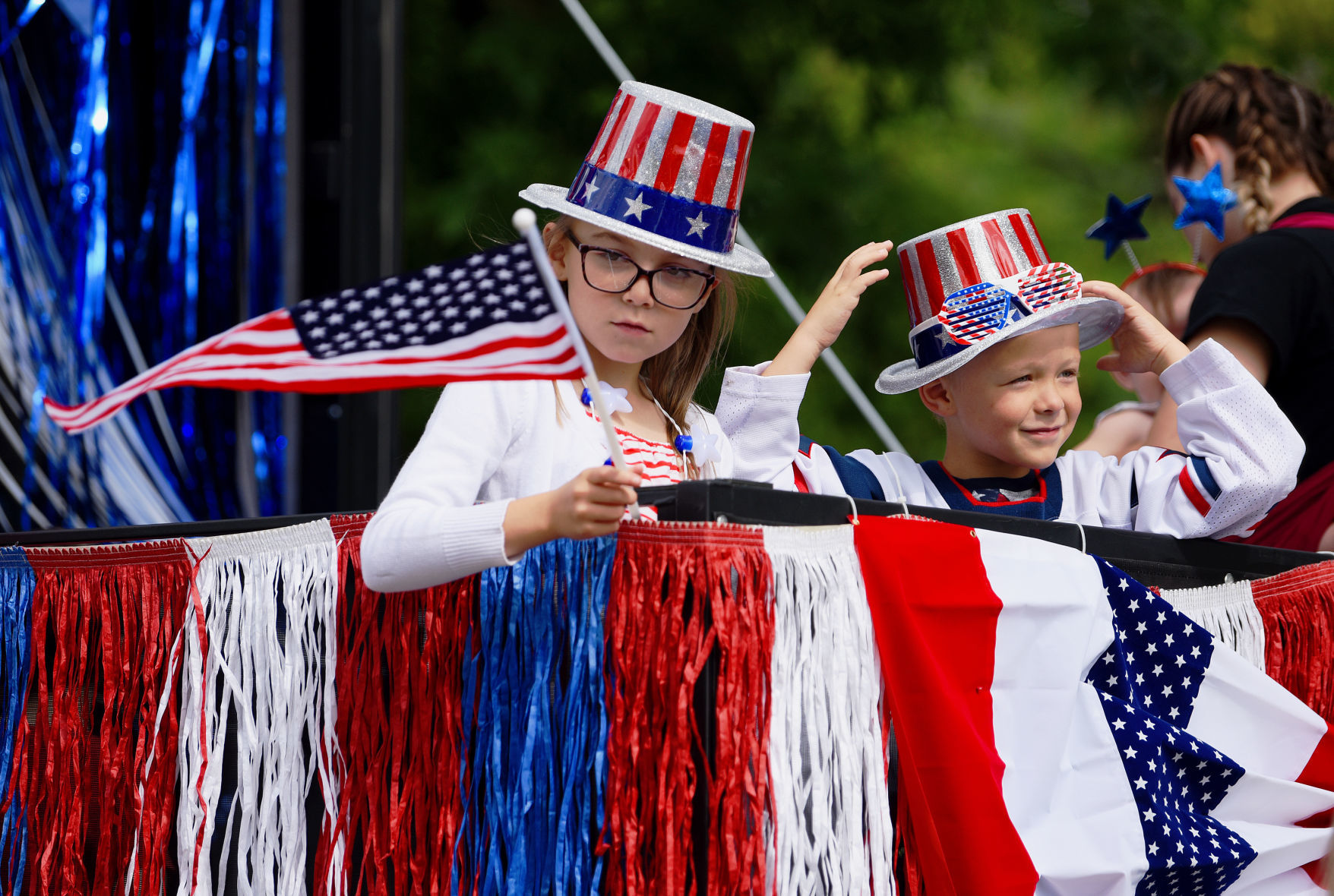 Stars and stripes at Laurel's annual 4th of July Parade